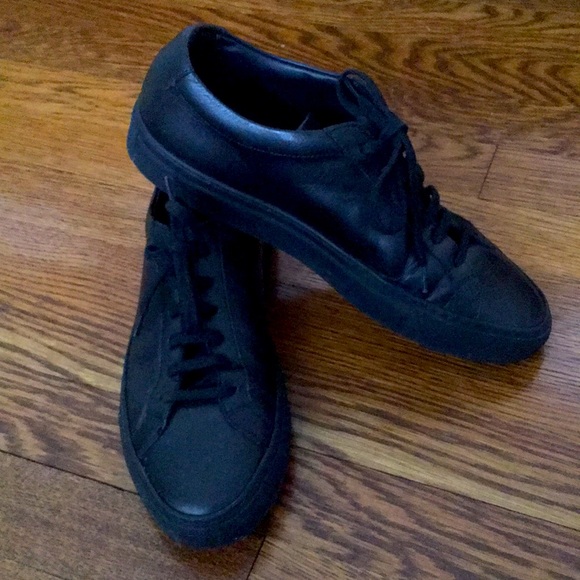 Woman by Common Projects Black Sneakers 39 Italy - Picture 2 of 8